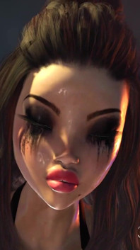 Amazonlar. Seksi bir sarışın adada 3 boyutlu ateşli yaraklı kızla anal seks yapıyor