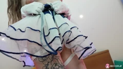 Nu Cosplay: Extra Tiny Lilith Liber in Her First Cosplay Porn ...