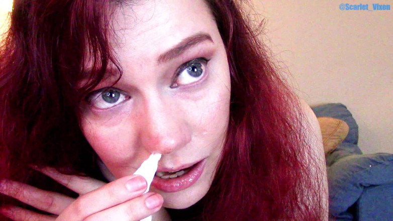 Scarlet Vixen: Sneeze Experiment Fail-blooper - Spices &amp; Tissue Tickling