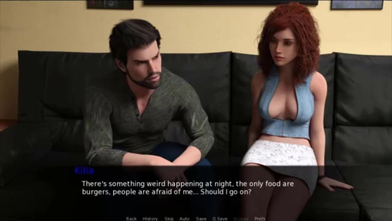 Visual Novels: Pine falls parte 9