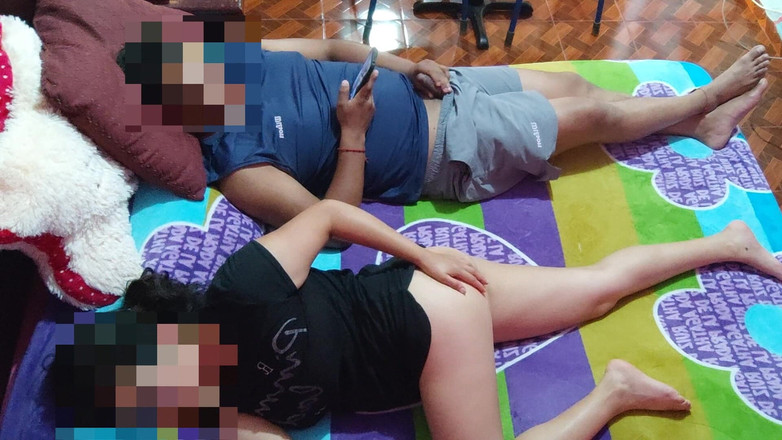 Katerine: Aku menangkapnya masturbasi