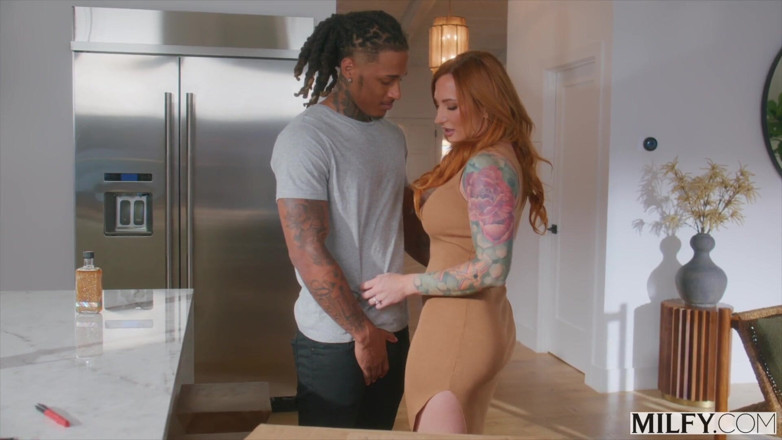 Milfy: Milfy Curvy Mom Sophia Is Tempted by College Studs BBC