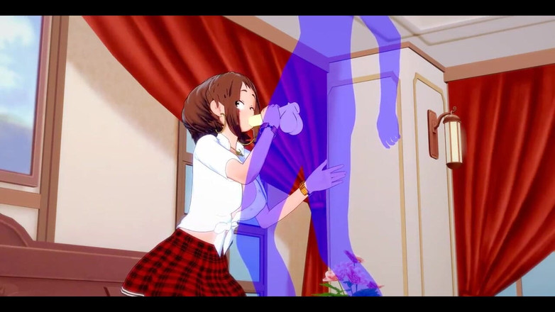 HentaiTubes: My Hero Academia Hentai - Uraraka Blowjob and Fucked - Japanese Asian...