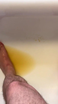 Dude Pissing His White Jocks and Farts