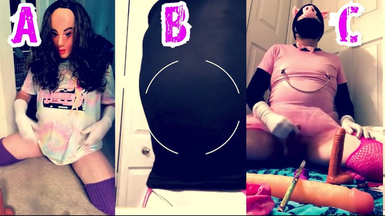 Kinky horny gay bois: Sissy gay game 1 which one makes you cum harder a...