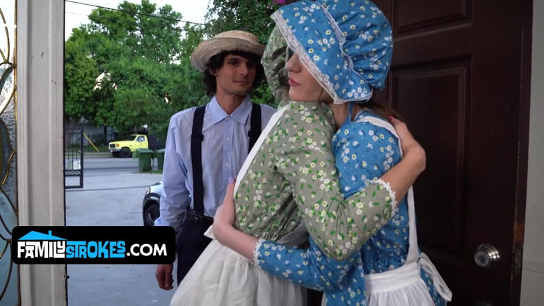 Family Strokes: Jill Initiates Her Amish Stepsister and Fiancé Into a Nasty...