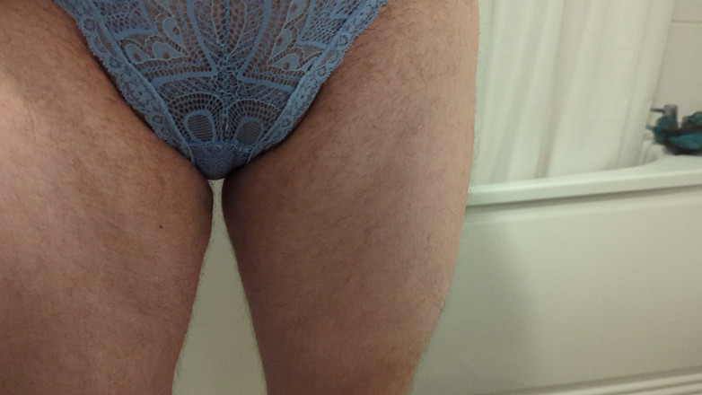 Straight man doing gay porn: Attempted Tuck