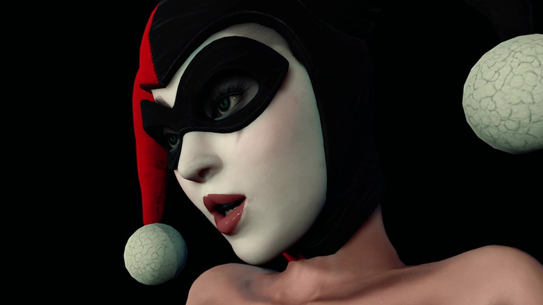 3DHentaiBeauties: Harley Quinn strumpbyxor Footjob