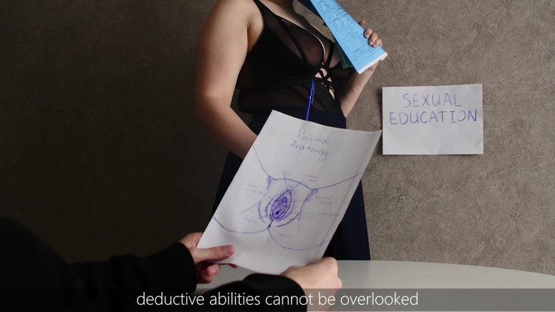 MyLovelyDove: Sex lesson with big ass teacher ended with creampie!