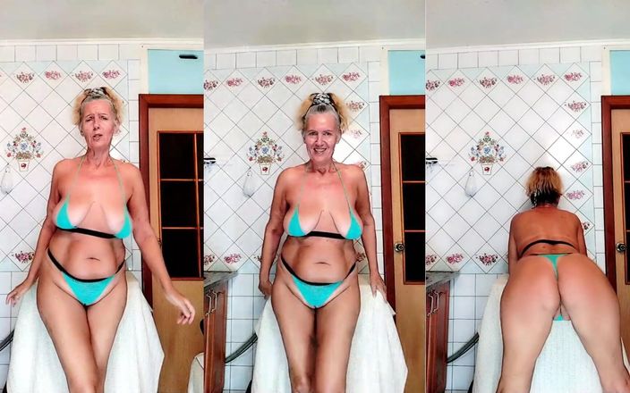 Lukerya: En favorit havsfärgad baddräkt pryder din kropp med dina egna...