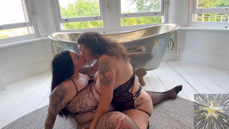Star Power Media: बड़ी गांड वाली खूबसूरत विशालकाय महिला मैडिसन ब्लैक और डंकेन हिना मोटी गांड वाली लेस्बियन फटाफी