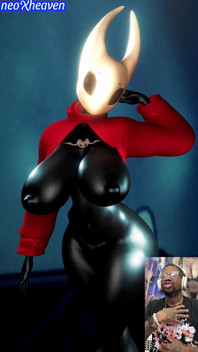 Hollow Knight Babe Shows Us Her Big Huge Ass Tits and Thicc Ass