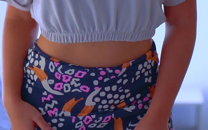 Little Dessert: Desi College Girl Sensual Skirt Masturbation