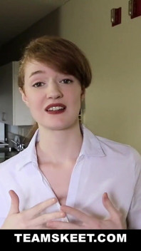 Bad housekeeper Abbey Rain gets fucked to save her job