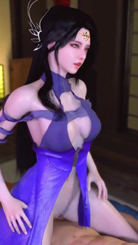 Xuan yi віртуальна красуня зі справжніми вигинами - 3d анімація