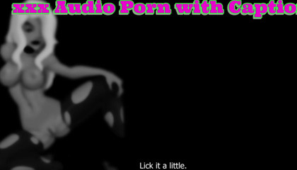 Porn with Captions: Alleen audio - audioporno met bijschriften zelfzuigend voor beginners
