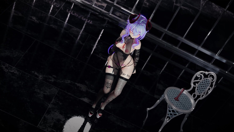 MikuMotion: Super boutique [MMD] Succube Ganyu Nicebody danza