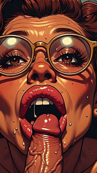 Hardcore Art Big Lips Wrapped Around Cocks