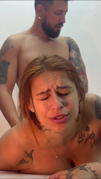 Redhead Moaning Wildly Taking Thick Cock in Tight Ass