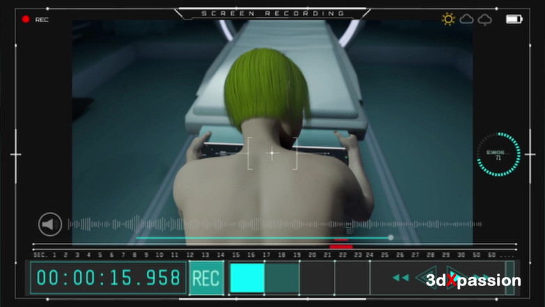 3dxpassion-transgender: Cryolab Secrets - belleza de 18 años Yuna monta en vaquera, toma...