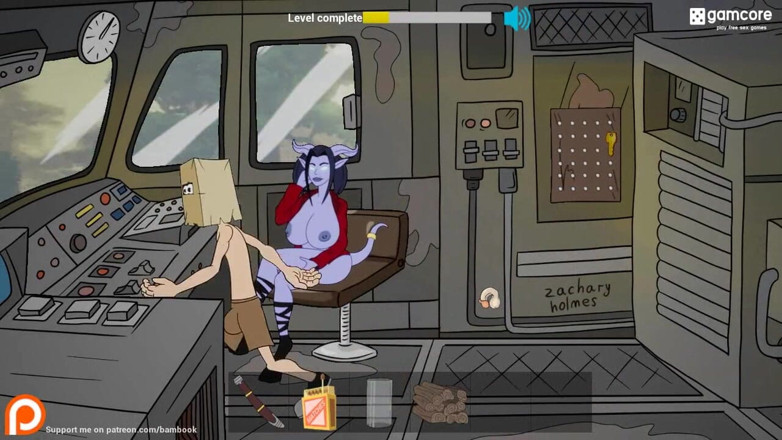 Dirty GamesXxX: Fuckerman: horny guy in a train, ep. 4