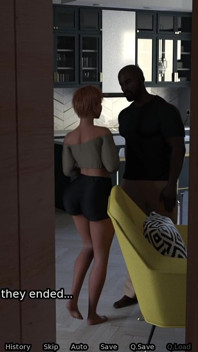 Shadows of Trust (partie 01) Par Sieglinnde - Une MILF Se Fait Baiser Par Une Grosse Bite Noire