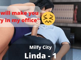 Borzoa: मैं खुद की मदद नहीं कर सका । यह मेरा सौतेला बेटा है लेकिन... मैं वास्तव में उसका लंड चाहता हूं। - (milfy City - Linda - 1)