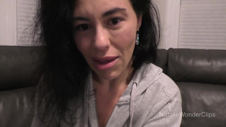 Natalie Wonder: Kåt storlek drottning Milf älskar att känna hur du fyller henne