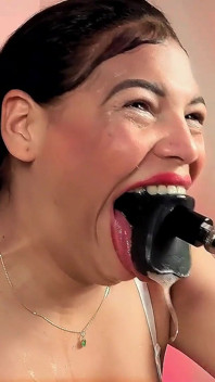 Deep Throat in a Hard Marathon happy Ending Semen on My Pretty Face