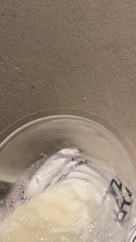 Fonte du sperme froid (time-lapse)