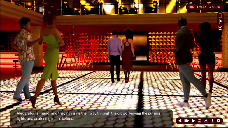 Johannes Gaming: Whispers of Desire - Faithfull Path 16 the Night at the Club...