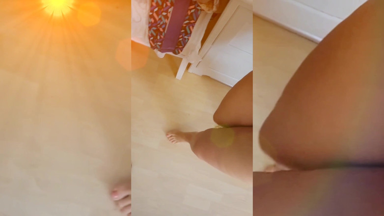 Selena701: Blondynka dojrzała żona naga w słońcu, oldie style