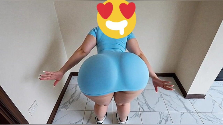 Xprohibidox1: Woman with Huge Butt Gently Moving It