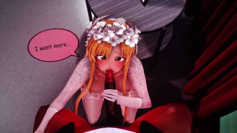 NSFWOtaku: Sao - Asuna and Suguha Intense Ntr Wedding Sex - 3D Hentai Animations