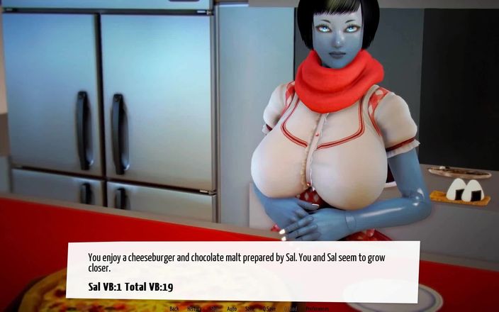 Dirty GamesXxX: Resor sexus: gadis robot dengan toket besar ep 3