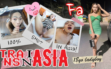 TRANS in Asia: Genç ladyboy balerin sert sekse ihtiyaç duyuyor
