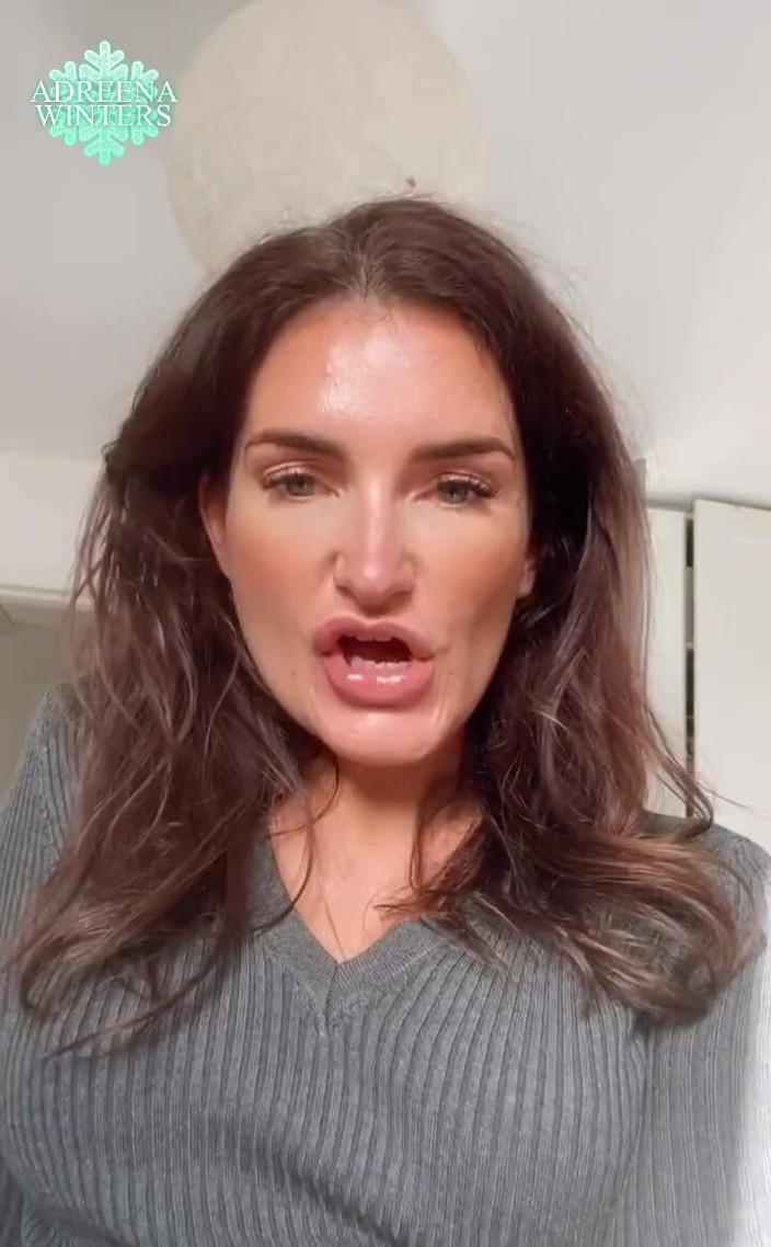 Adreena Winters: And so your cuck training begins
