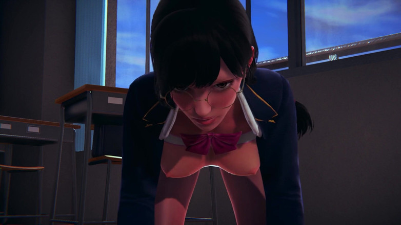 Waifu club 3D: College girl gets fucked in the ass after class