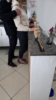 Stepdaughter Can't Even Rest While Having Breakfast.