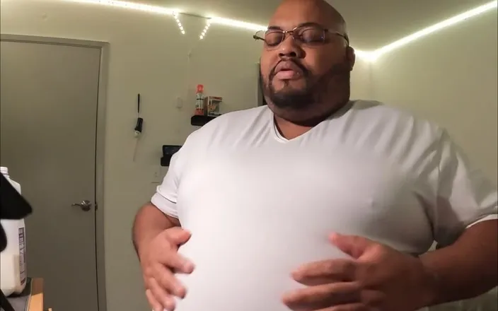 Blkhole420: Compression shirt belly