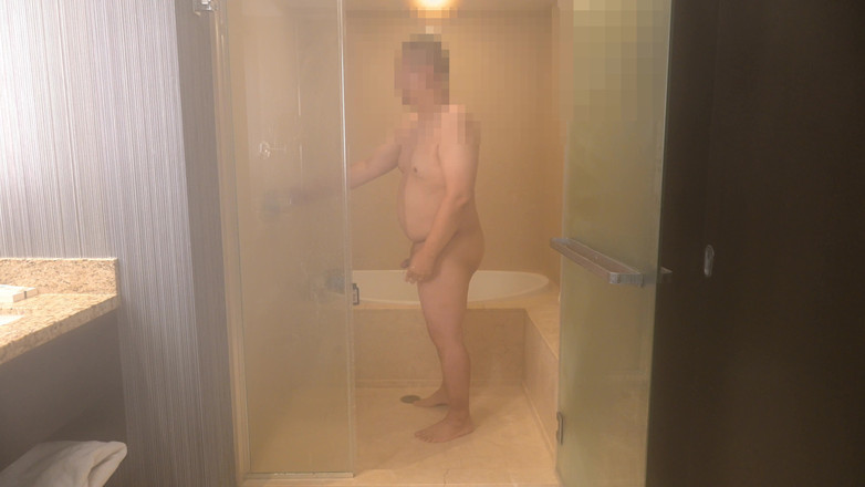 Azn Dad Man: Asiatischer papi, rasieren, heiße dusche und masturbieren
