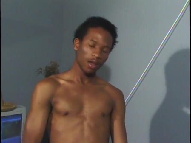 Gays Case: Young black male takes thick black dick up his ass...