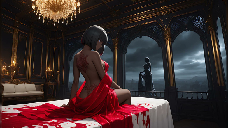 LustRender: Storm Queen спустила когти по спине ее любовника