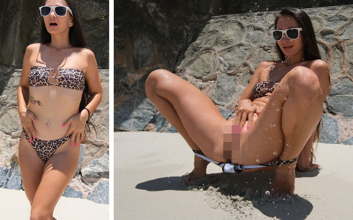 PassionBunny: Público Agradable Meando Con Enorme Fuente