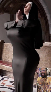 The Lord Answered the Holy Prayers of This Horny Nun and She Grew a Long Hard Futa Cock