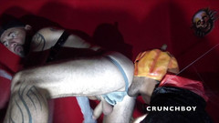 MACHO FUCKER FROM SPAIN: Surová ošukaná XXL ptákem na Halloween