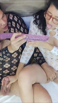 Lingerie Femdom Hot Cumshot #005 Woman Penetrates Her Boyfriend Long
