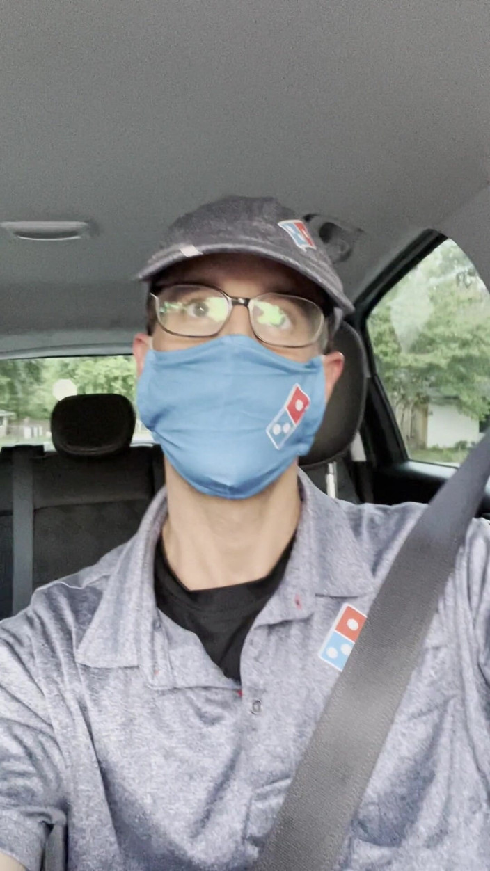 Cam Crest: Domino's Delivery Driver Talks Dirty