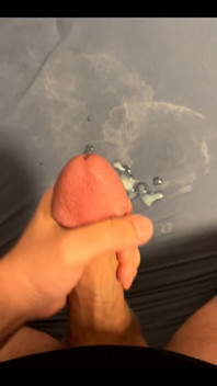 Cuming on My Bed Sheets