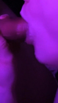 Juicy Girl Neighbor Juicily Sucks Neighbor's Big Dick